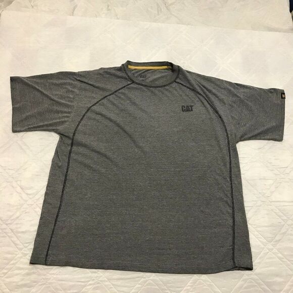 CAT Caterpillar gray T shirt XL